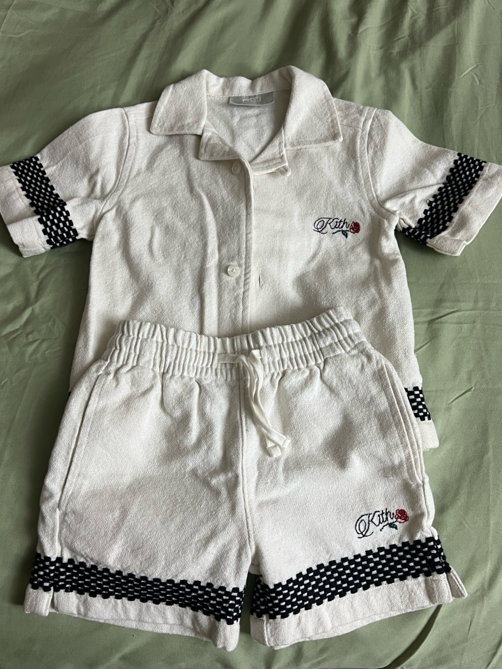 Kith Kids Two Piece Button down Shirt & Shorts